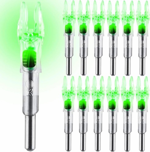 Pack lighted nocks - 12,
