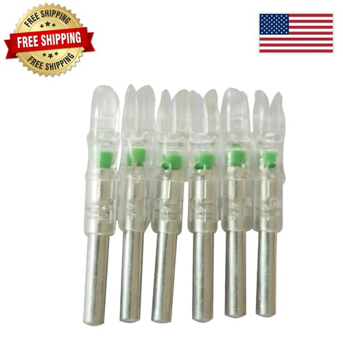 Green led lighted nocks - led,
